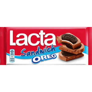 Lacta σοκολάτα sandwich oreo 92gr Lacta - 1