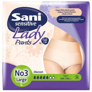 Sani lady pants No3 large 12τεμ Sani - 1