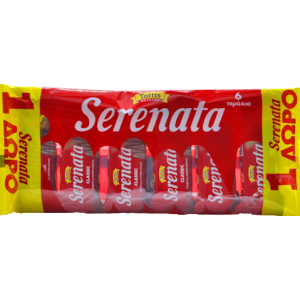 Serenata γκοφρέτα classic με σοκολάτα γάλακτος 6x33gr