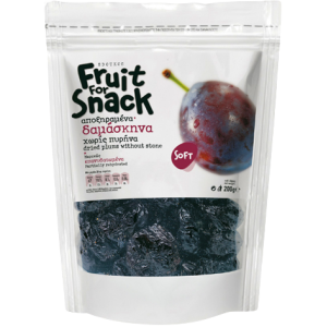 Sdoukos fruit for snack αποξηραμένα δαμάσκηνα απύρηνα 200gr  - 1