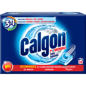 Calgon αποσκληρυντικό πλυντηρίου ρούχων σε ταμπλέτες 30τεμ