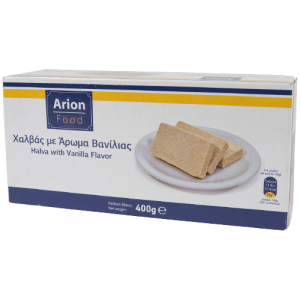 ARION Food χαλβάς με βανίλια 400gr