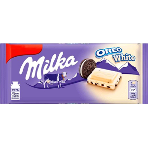 Milka σοκολάτα oreo white 100gr Milka - 1