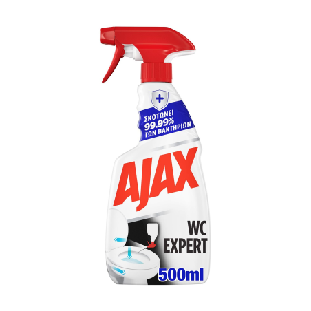 Ajax WC expert spray υγρό καθαριστικό και απολυμαντικό επιφανειών 500ml