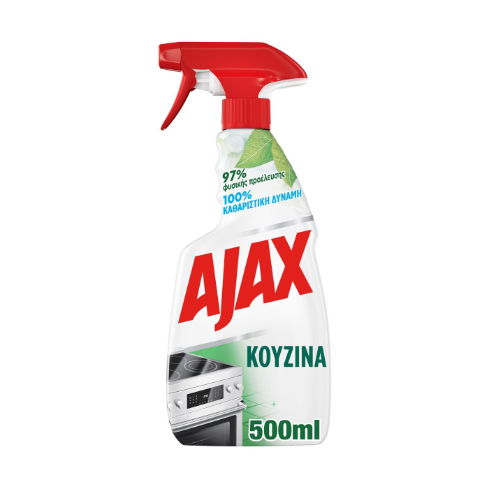 Ajax υγρό καθαριστικό κουζίνας spray 500ml