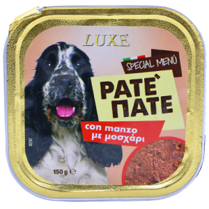 Luxe σκυλοτροφή μοσχάρι πατέ 150gr