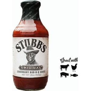 Stubb's σάλτσα BBQ original 300ml