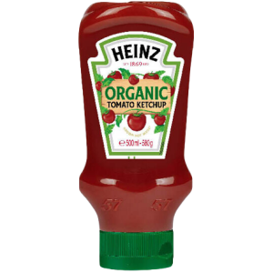 Heinz ketchup top down βιολογική 580gr