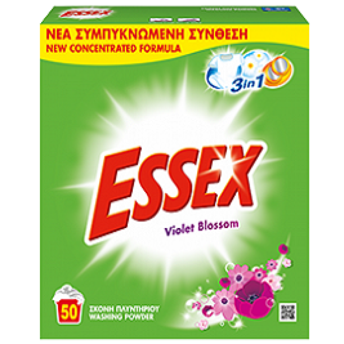 Essex Multi σκόνη πλυντηρίου ρούχων 50μεζ 2,40kg