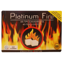 Platinum Fire προσάναμμα παραφίνης κύβου τζακιού 48τεμ