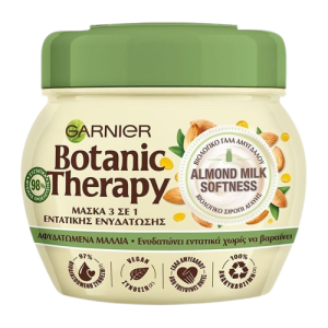 Garnier botanic therapy μάσκα μαλλιών με γάλα αμυγδάλου 300ml