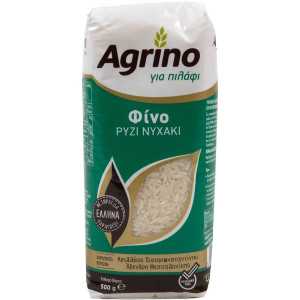 Agrino ρύζι φίνο νυχάκι για πιλάφι 500gr Agrino - 1