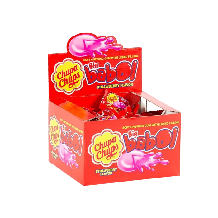 Chupa chups big babol φράουλα 60τεμ