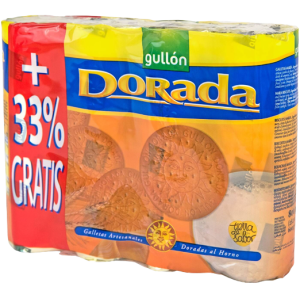 Gullon μπισκότα dorada 4x200gr