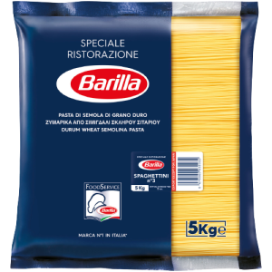 Barilla ζυμαρικά spaghetti No3 5kg