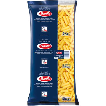 BARILLA ζυμαρικά για επαγγελματίες Tortiglioni No83 5kg