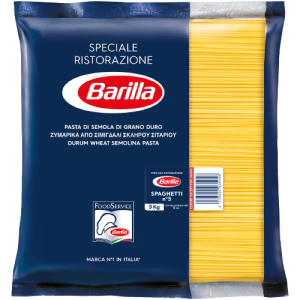 BARILLA ζυμαρικά για επαγγελματίες Spaghetti No5 5kg