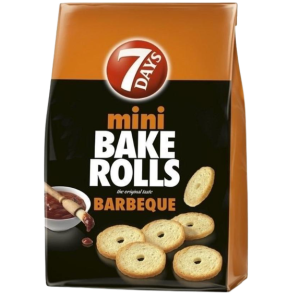 7 DAYS mini bake rolls μπάρμπεκιου 150gr