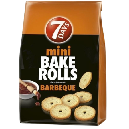 7 days mini bake rolls με μπάρμπεκιου 150gr 7 Days - 1