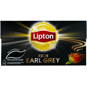 Lipton τσάι πυραμίδα rick earl grey 25x1,6gr Lipton - 1