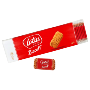 Lotus biscoff μπισκότα για καφέ 312,5gr  - 1