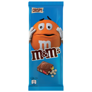 M&M's σοκολάτα γάλακτος με κουφετάκια crispy 165gr