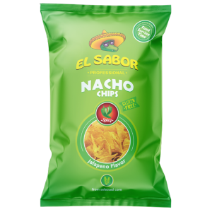 El sabor nacho chips jalapeno 425gr