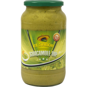 El sabor salsa dip guacamole 1kg EL SABOR - 1