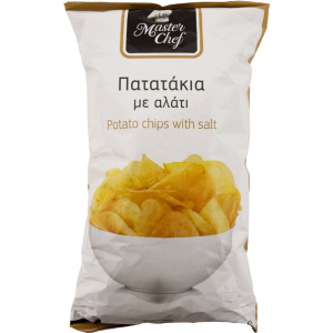 Master chef πατατάκια με αλάτι 250gr Master chef - 1