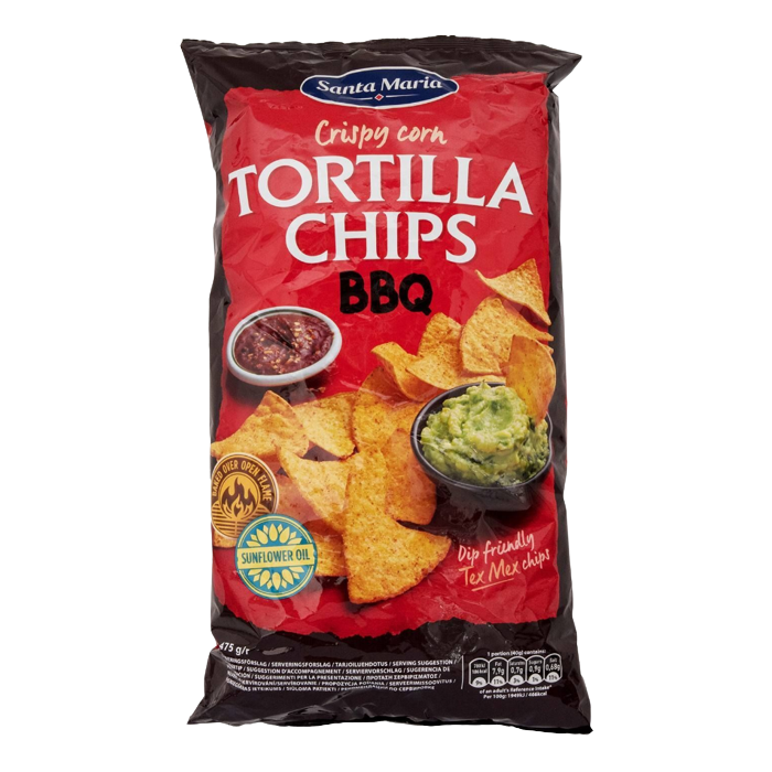 Santa Maria tortilla chips με μπάρμπεκιου 475gr Santa Maria - 1