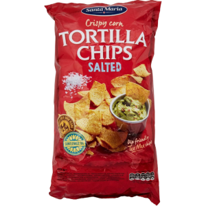 Santa Maria tortilla chips με αλάτι 475gr