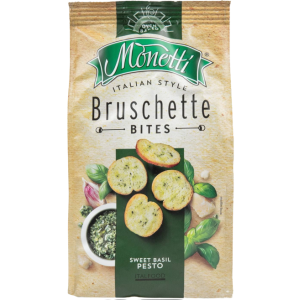 Monetti bruschette παξιμαδάκια με pesto 70gr