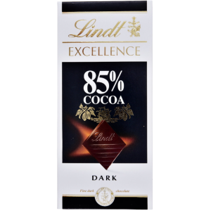 Lindt excellence σοκολάτα dark υγείας με 85% κακάο 100gr Lindt - 1