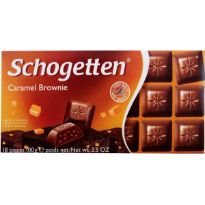 Schogetten σοκολάτα caramel brownie 100gr Schogetten - 1