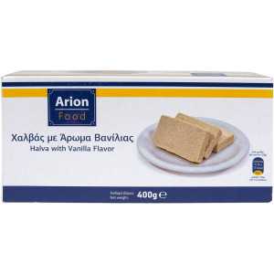 Arion food χαλβάς με βανίλια 400gr