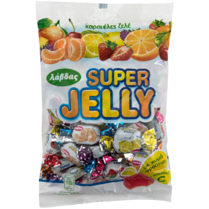 Λάβδας καραμέλες super jelly 400gr