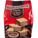 Biscomania γκοφρετάκια με κρέμα κακάο 250gr