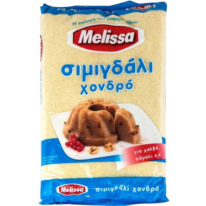 Melissa σιμιγδάλι σκληρού σιταριού χονδρό 500gr Melissa - 2