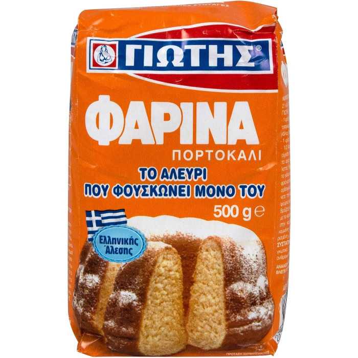 Γιώτης φαρίνα πορτοκάλι 500gr Γιώτης - 4