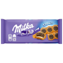 Milka σοκολάτα oreo sandwich 92gr