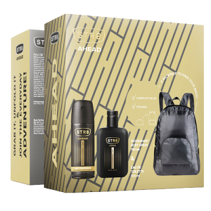 STR8 after shave lotion 100ml και deo spray 150ml ahead και δώρο backpack Str8 - 1