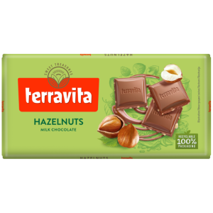 Terravita σοκολάτα hazelnuts 100gr