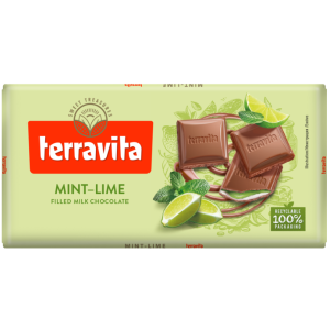 Terravita σοκολάτα mint and lime 100gr Terravita - 1