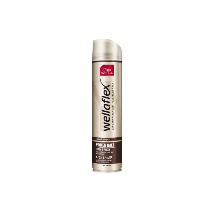 Wellaflex hair spray No5 power halt 250ml