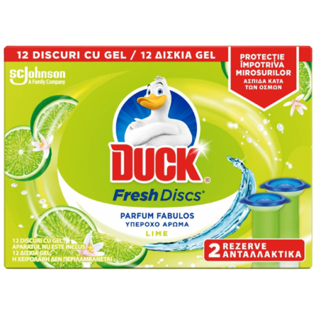 Duck block χωρίς θήκη fresh patch lime 12τεμ Duck - 1