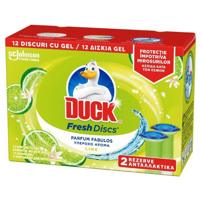 Duck block χωρίς θήκη fresh patch lime 12τεμ Duck - 2