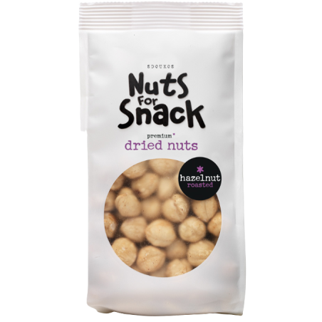 Sdoukos nuts for snack φουντούκι ψημένο 200gr