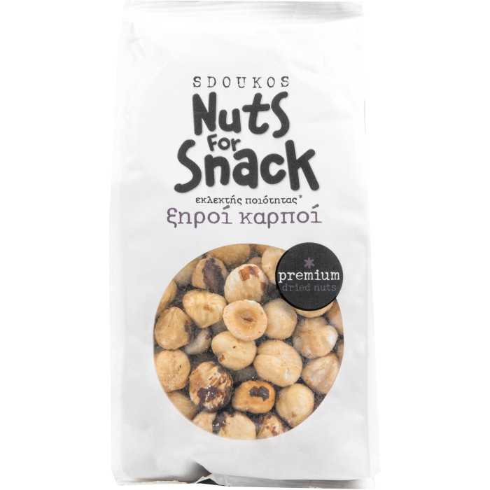 Sdoukos nuts for snack φουντούκι ψημένο 200gr