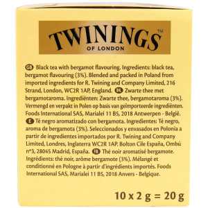 Twinings τσάι μαύρο earl grey 10x2gr Twinings - 1
