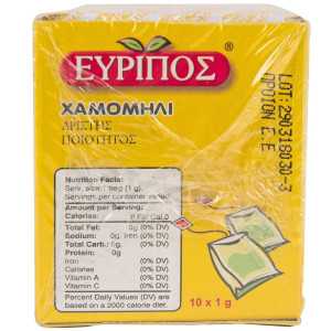 Evripos αφέψημα χαμομήλι 10x1gr Evripos - 1